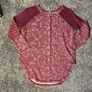 Free People Women’s Pullover with Side Zipper